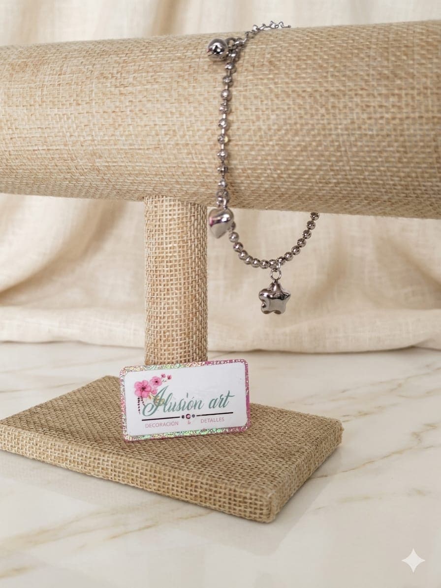 Pulsera Billas Plateada Multicharmsrms