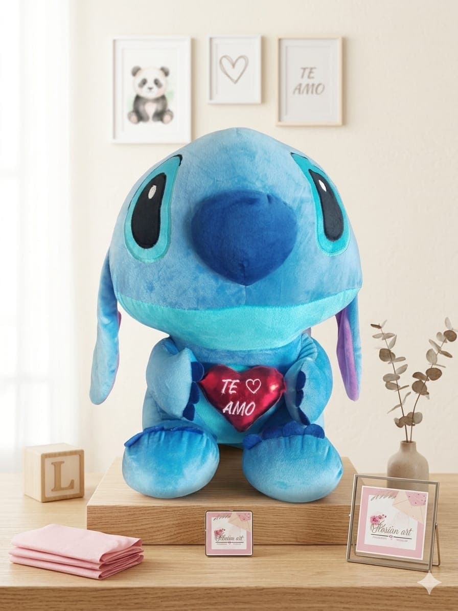 Stich Bebe Con Corazon 