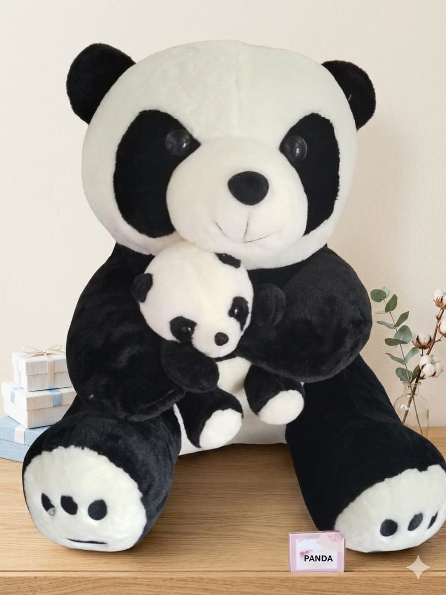 Panda Con Cria
