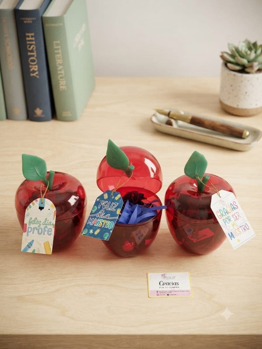 Manzana Grande Con Dulces 
