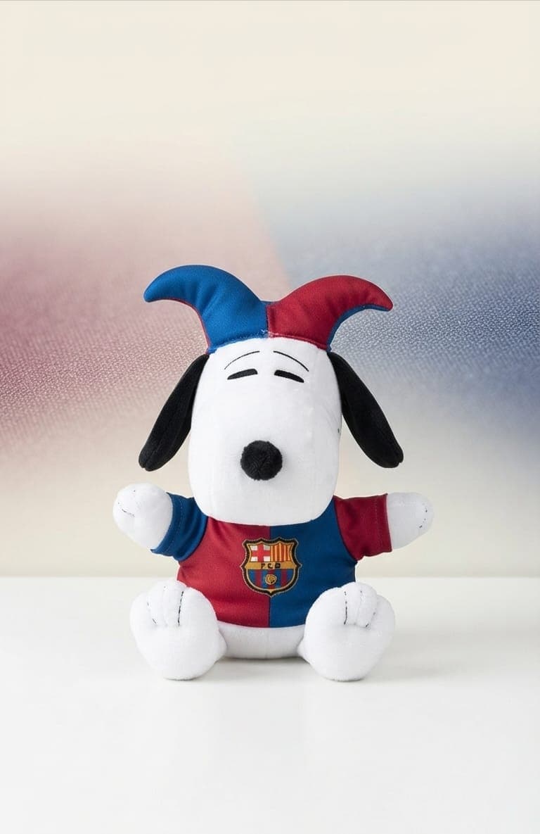 Snoopy Con Arlequin 