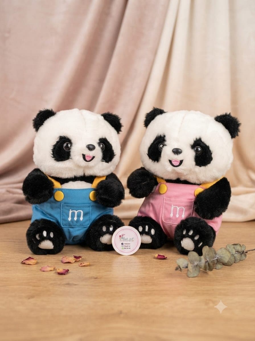 Panda Con Overol