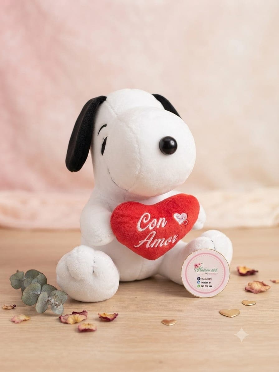 Mini Snoopy Corazon