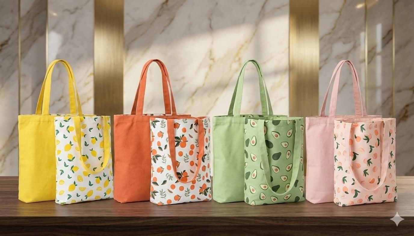 Bolso Lona Reversible