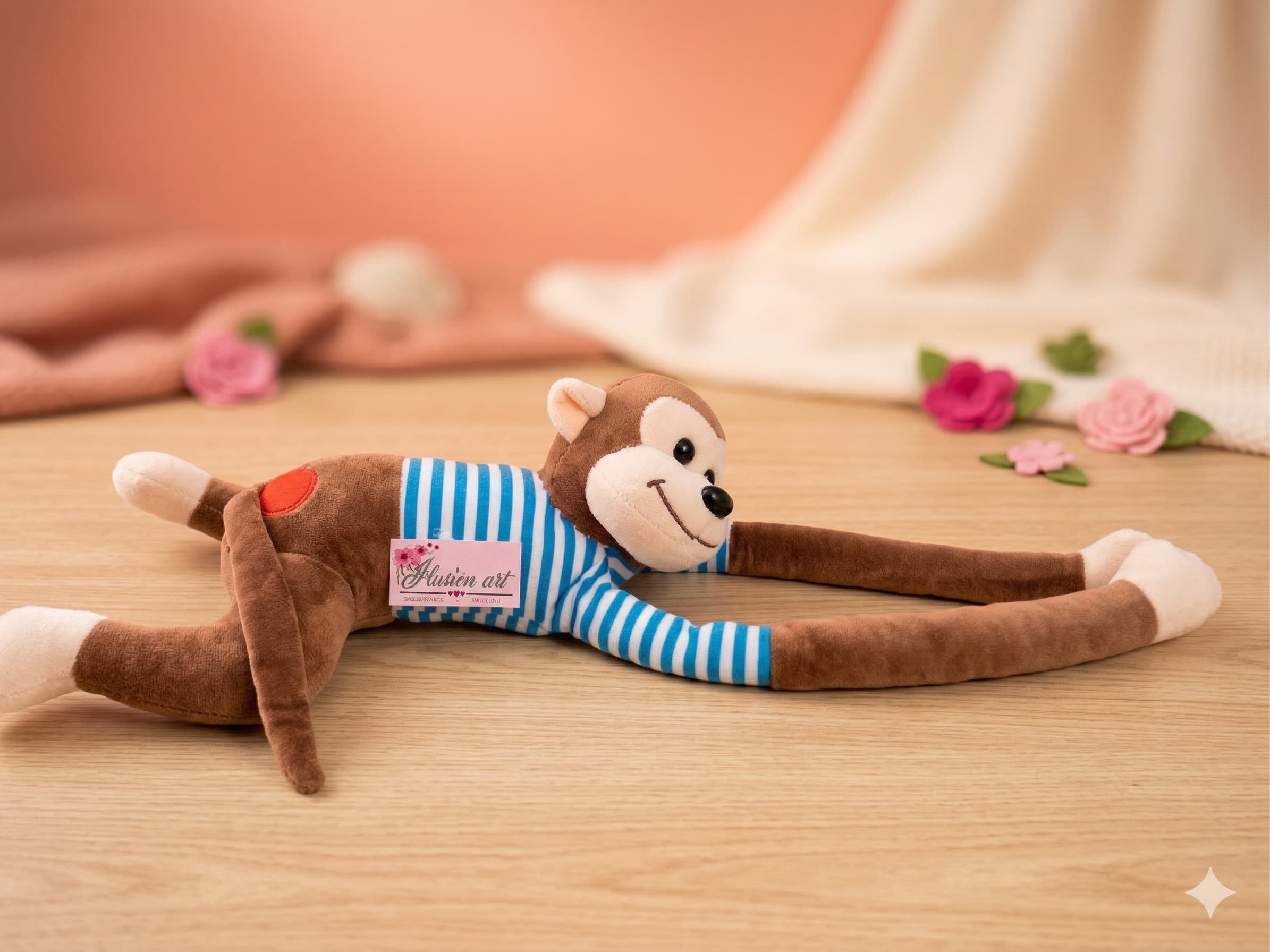 Mono Colgante Polo Rayas Con Sonido