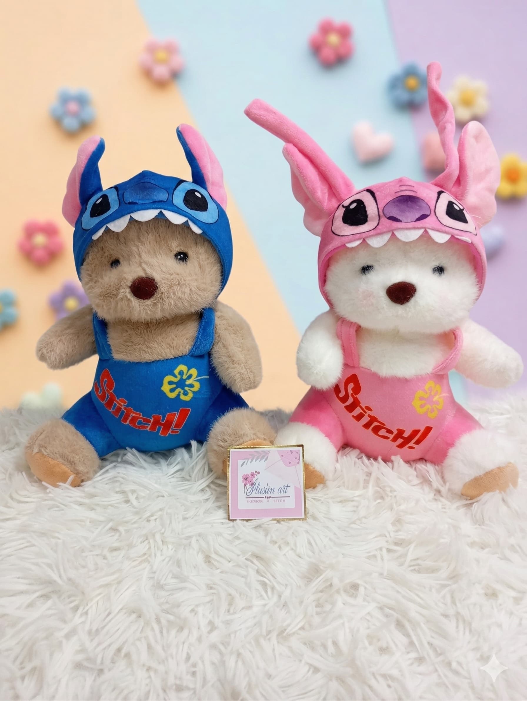 Oso Disfrazado De Stitch