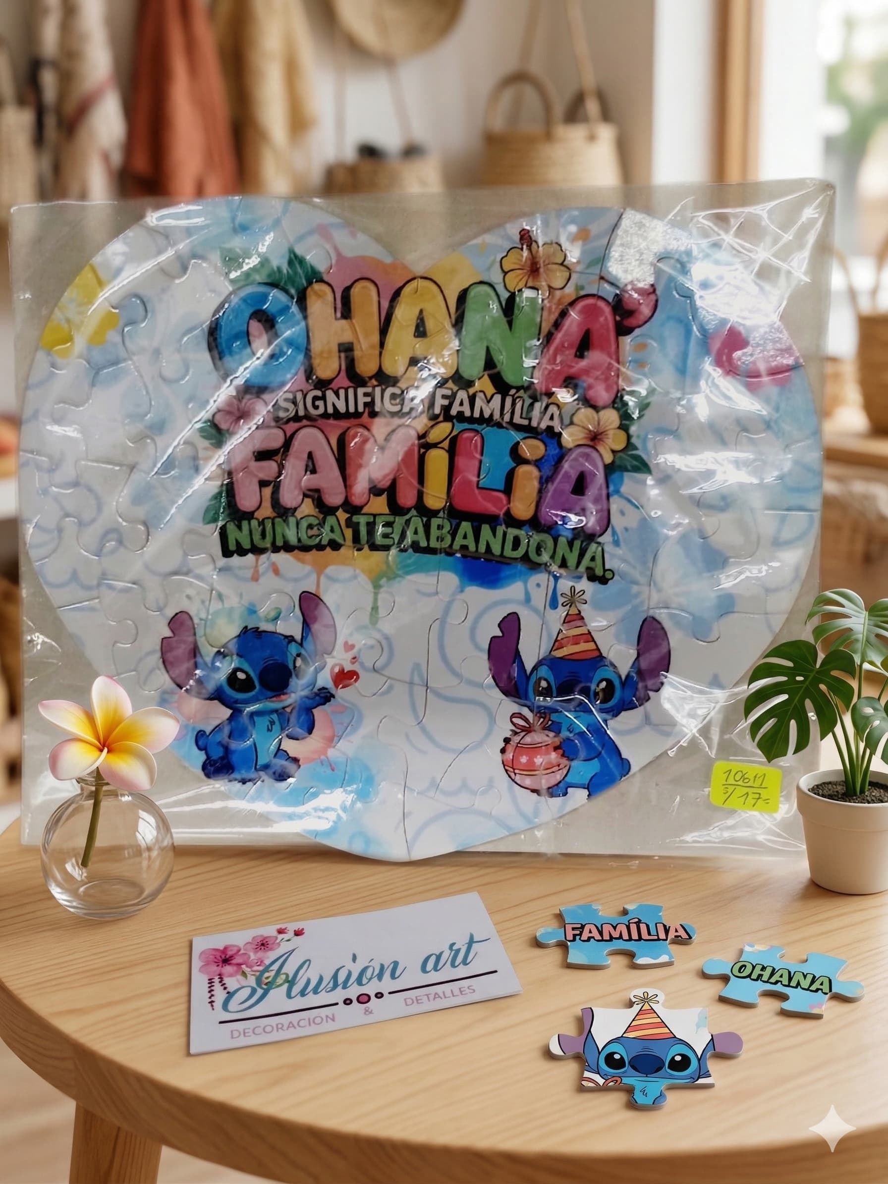 Rompecabeza De Carton Stitch