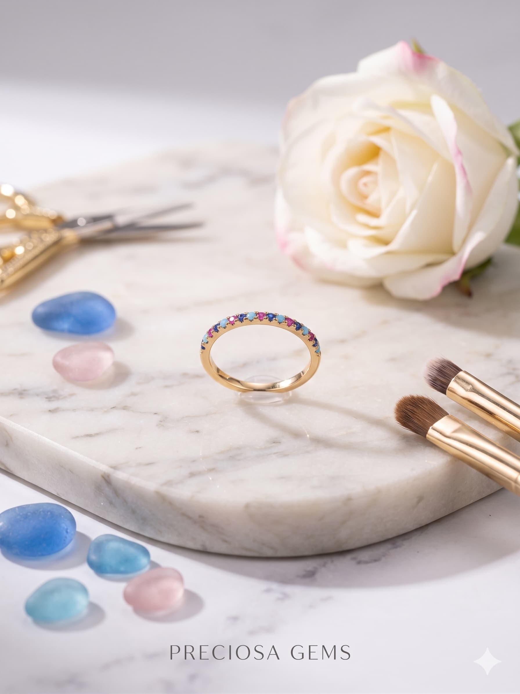 Anillo Delgado Circones Colores