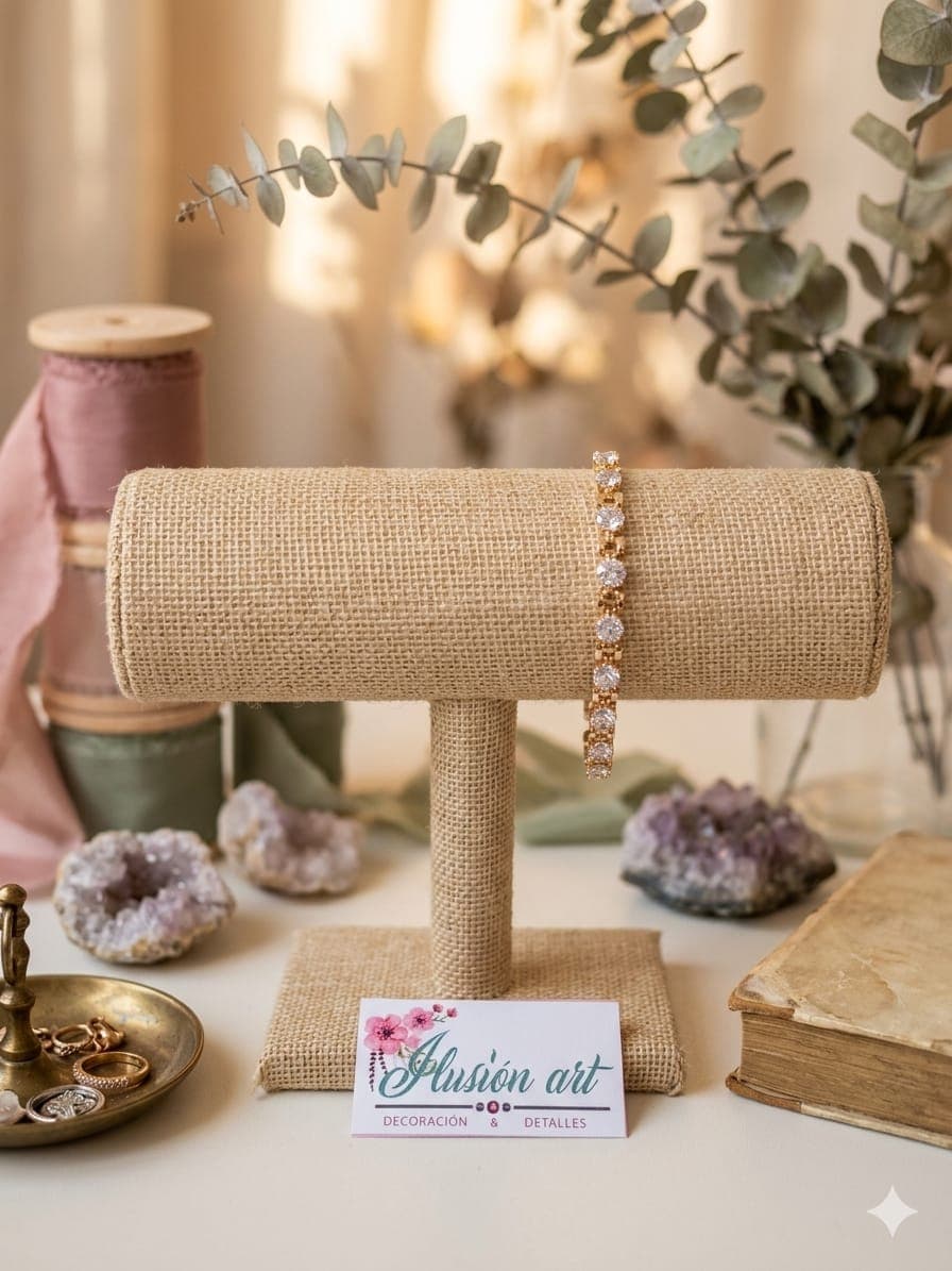 Pulsera Rose Piedas Cristal