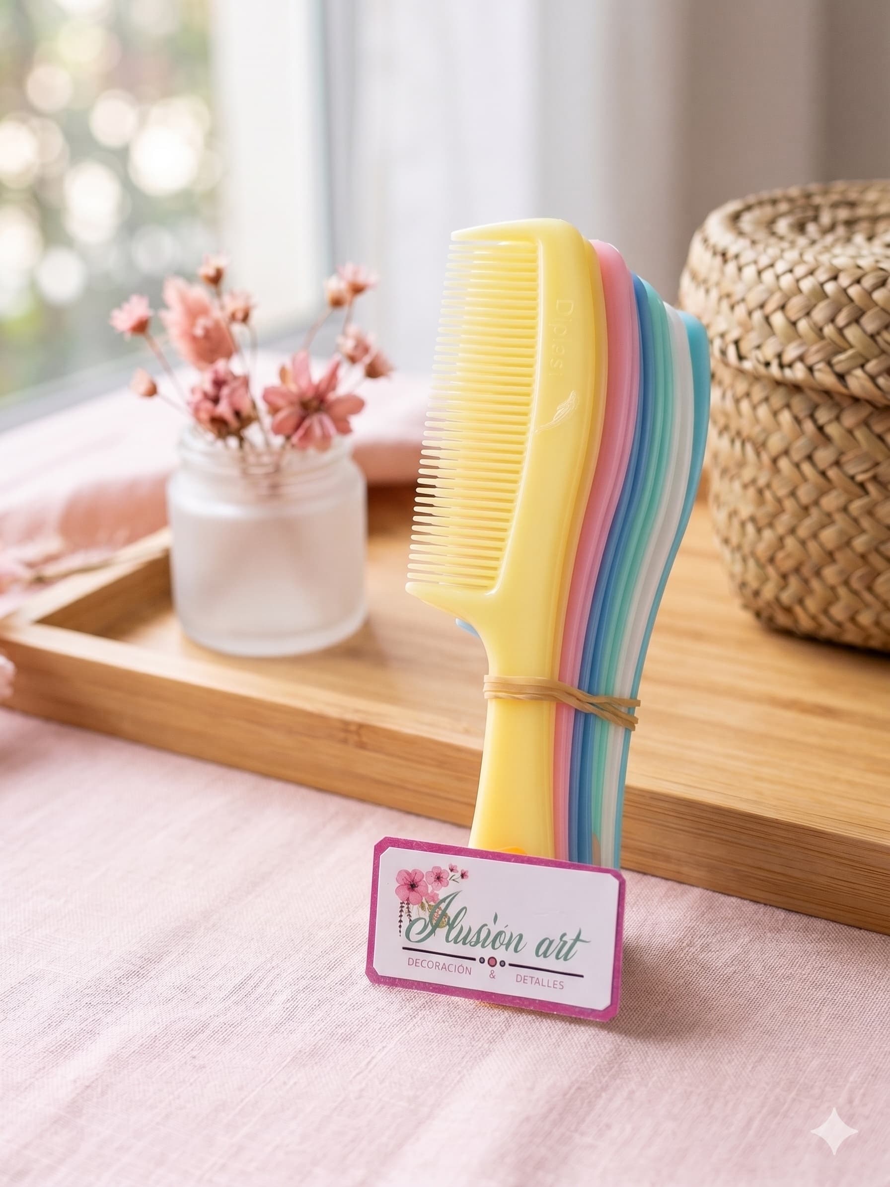 Peine Plastico Bebe Delfin