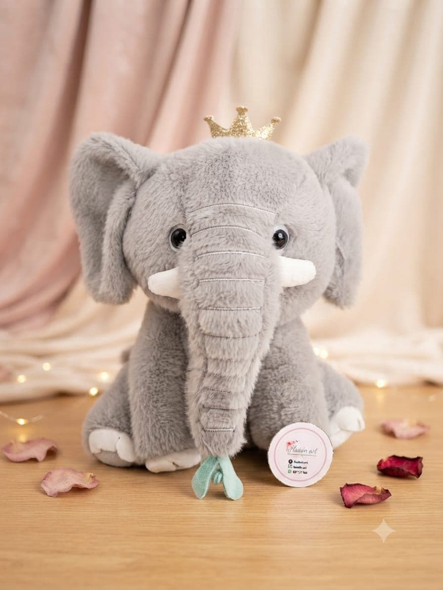 Elefante Con Corona