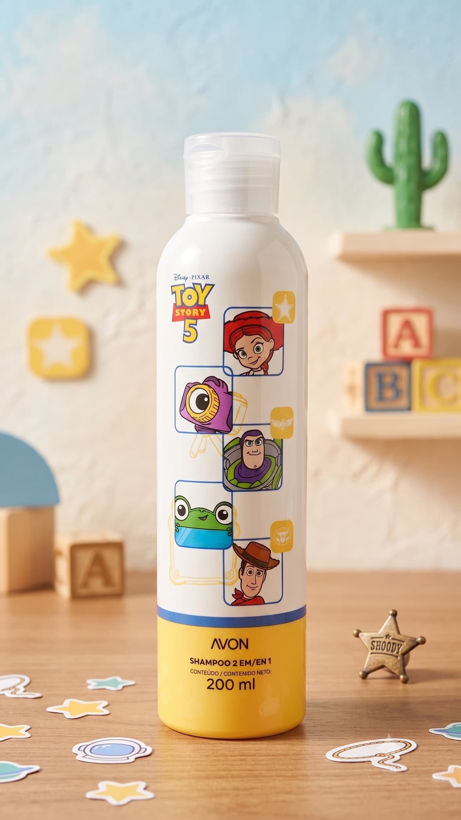 Shampoo Niño Toy Story 200ml 2 En 1