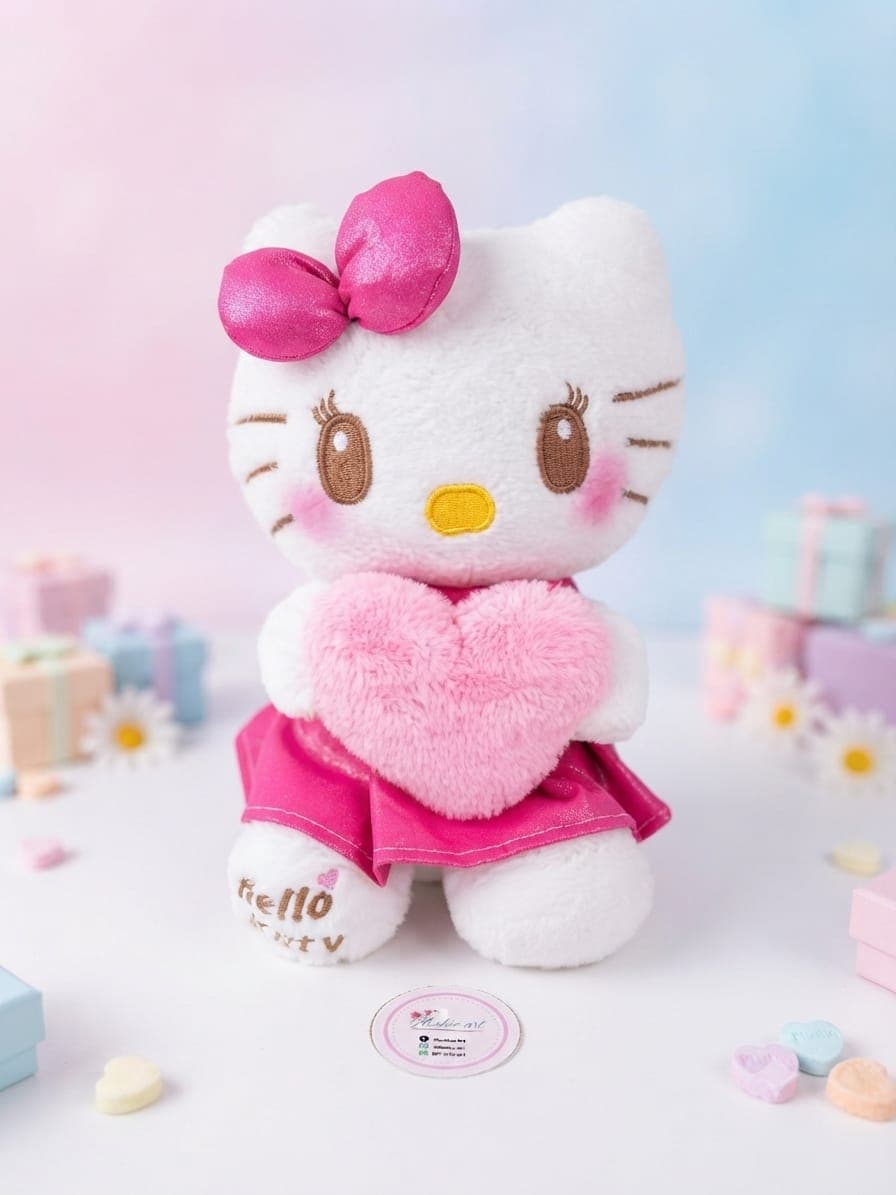 Kitty Con Corazon Peludo