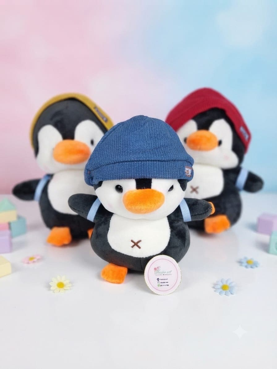 Pinguino Con Mochila