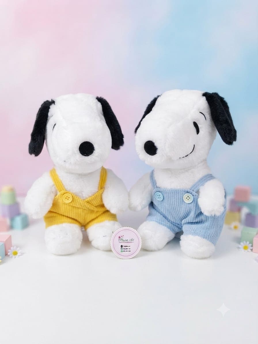 Snoopy Con Overol
