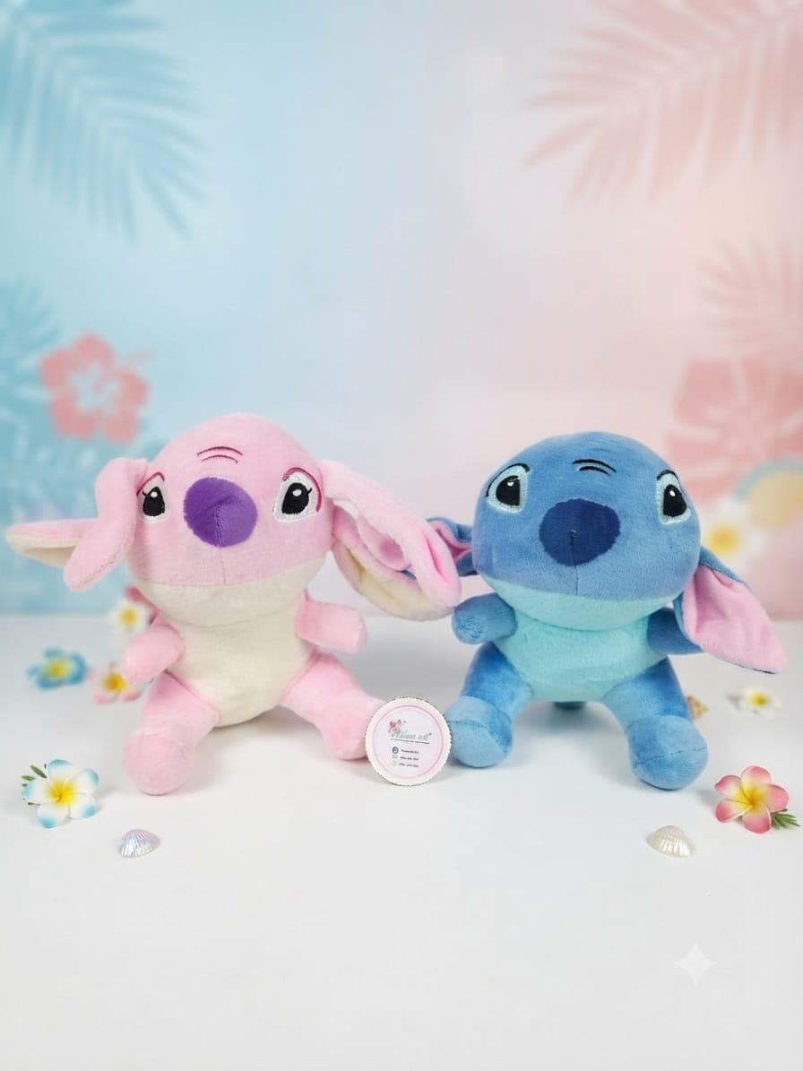 Stitch Y Angela Cabezon Bebe