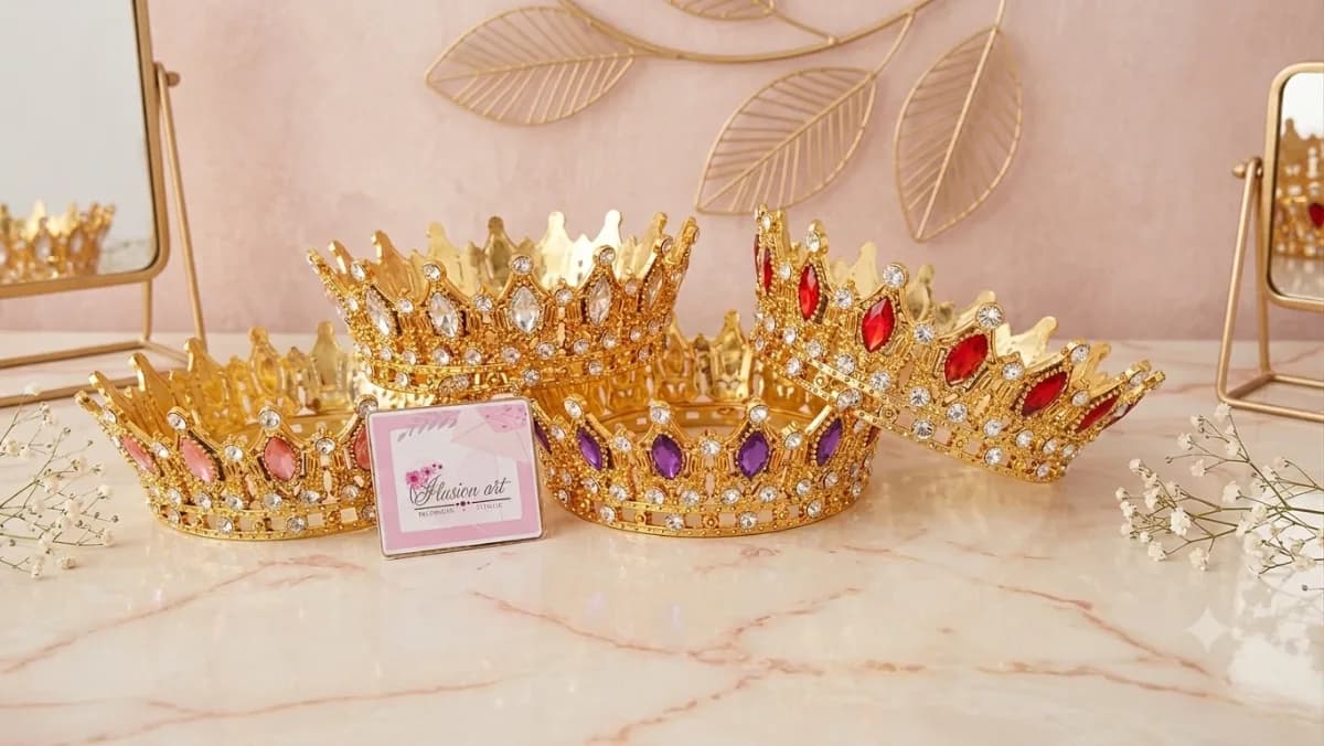 Corona Con Piedras Preciosas