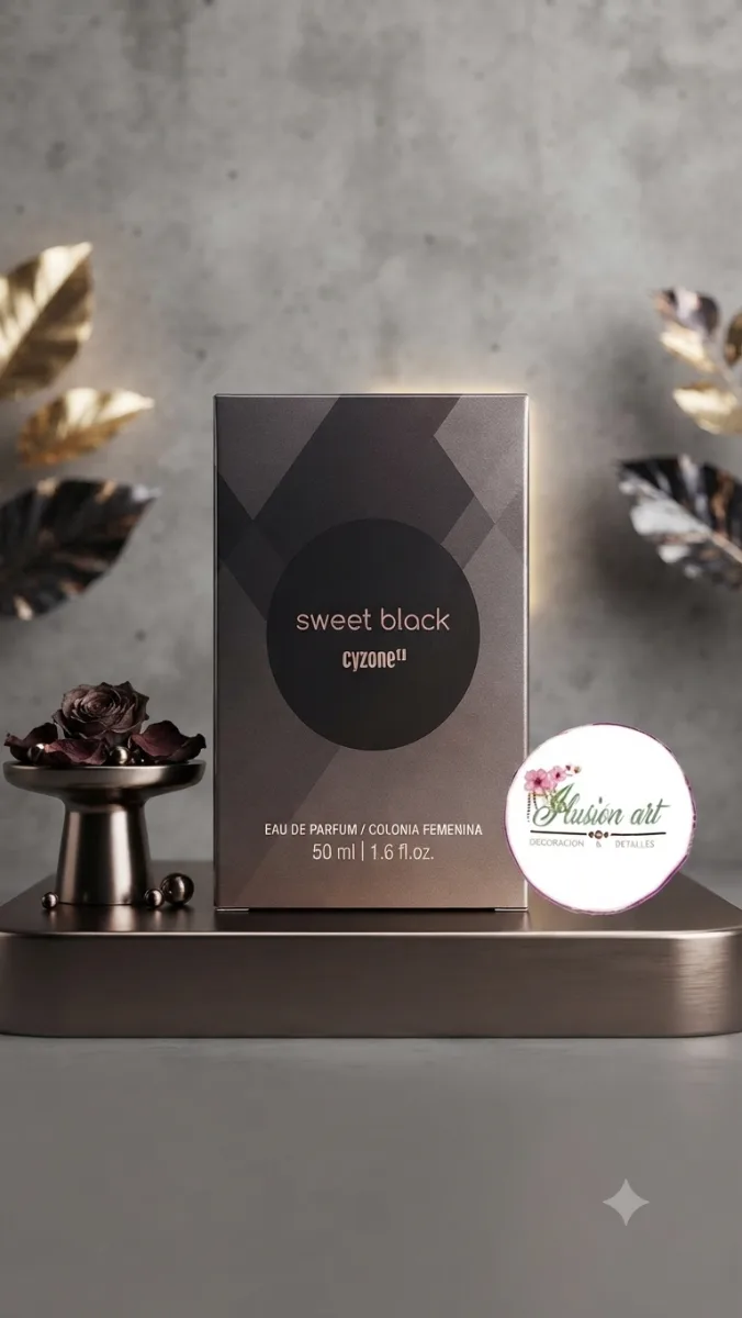 Sweet Black Fragancia Femenina 50 Ml